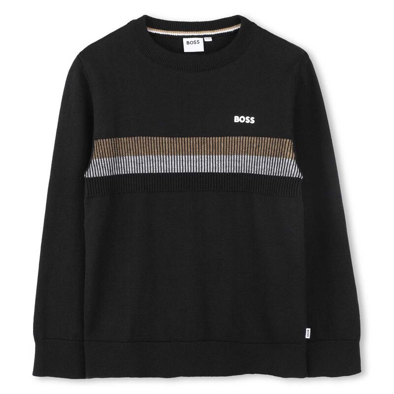 BOSS Cotton Sweatshirt 6Y - 10Y image number 0